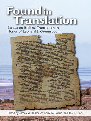 cover image of Found in Translation